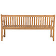 BELIANI - Banc de jardin VIVARA 180 cm Bois d'acacia certifié Marron clair - vignette