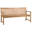 BELIANI - Banc de jardin VIVARA 180 cm Bois d'acacia certifié Marron clair - vignette