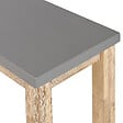 BELIANI - Banc de jardin OSTUNI 160 cm Béton Gris - vignette