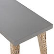 BELIANI - Banc de jardin ORIA 160 cm Béton Gris - vignette