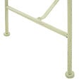 BELIANI - Banc de jardin MILAZZO 130 cm Métal Vert clair - vignette