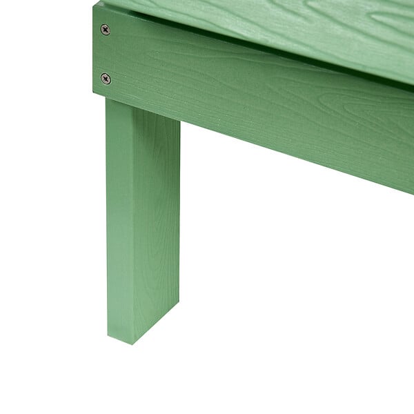 BELIANI - Banc de jardin ADIRONDACK 125 cm Vert clair - large