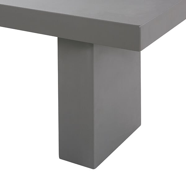 BELIANI - Banc de jardin TARANTO 150 cm Béton Gris - large