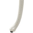BELIANI - Banc de jardin PIURA 88 cm Métal Blanc - vignette