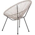 BELIANI - Chaise de jardin ACAPULCO II Gris clair - vignette