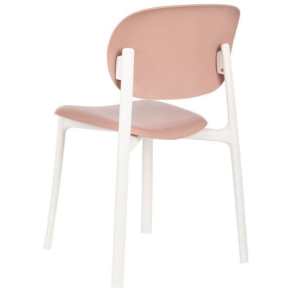 BELIANI - Lot de 4 chaises de jardin MUSANO Rose pastel - large