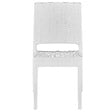 BELIANI - Lot de 2 chaises de jardin FOSSANO Matière synthétique Blanc - vignette