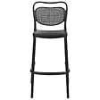 BELIANI - Lot de 2 chaises de bar de jardin CELLENO Noir - vignette