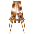 BELIANI - Lot de 2 chaises de jardin BELLANO Acacia Marron - vignette