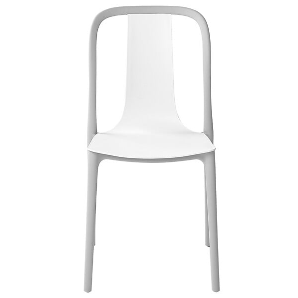 BELIANI - Lot de 4 chaises de jardin SPEZIA Blanc - large