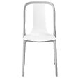 BELIANI - Lot de 4 chaises de jardin SPEZIA Blanc - vignette