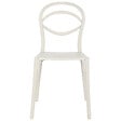 BELIANI - Lot de 4 chaises de jardin COVOLO Blanc cassé - vignette