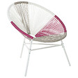 BELIANI - Chaise de jardin ACAPULCO Rose fushia - vignette