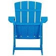 BELIANI - Chaise de jardin ADIRONDACK Bleu - vignette