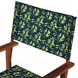 BELIANI - Lot de 2 chaises de jardin CINE Acacia Vert foncé - vignette