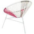 BELIANI - Lot de 2 chaises de jardin ACAPULCO Rose fushia - vignette