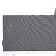 BELIANI - Lot de 2 chaises de jardin avec coussins BACOLI Tissu Gris foncé - vignette