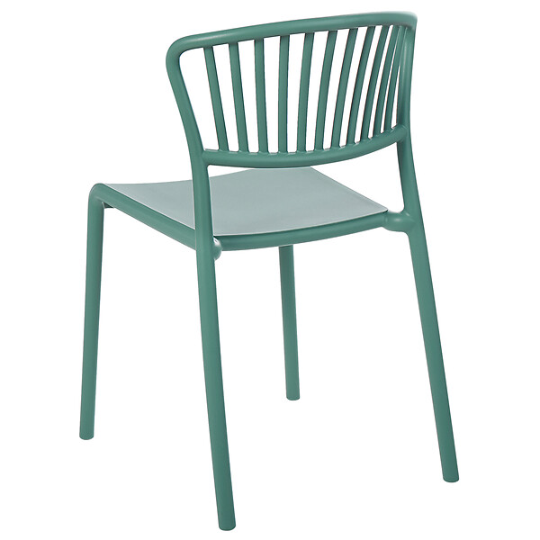 BELIANI - Lot de 4 chaises de jardin GELA Vert menthe - large