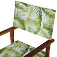 BELIANI - Lot de 2 chaises de jardin CINE Acacia Vert clair - vignette