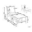 BELIANI - Chaise de jardin MARCEDDI Métal Noir - vignette