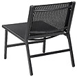 BELIANI - Chaise de jardin MARCEDDI Métal Noir - vignette