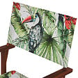 BELIANI - Lot de 2 chaises de jardin CINE Acacia Vert - vignette