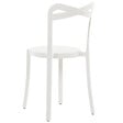 BELIANI - Lot de 4 chaises de jardin CAMOGLI Blanc - vignette
