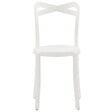 BELIANI - Lot de 4 chaises de jardin CAMOGLI Blanc - vignette