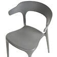BELIANI - Lot de 4 chaises de jardin GUBBIO Gris - vignette