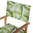 BELIANI - Lot de 2 chaises de jardin CINE Acacia Vert clair - vignette