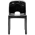 BELIANI - Lot de 4 chaises de jardin BETIM Noir - vignette