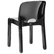 BELIANI - Lot de 4 chaises de jardin BETIM Noir - vignette