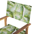 BELIANI - Lot de 2 chaises de jardin CINE Acacia Vert clair - vignette