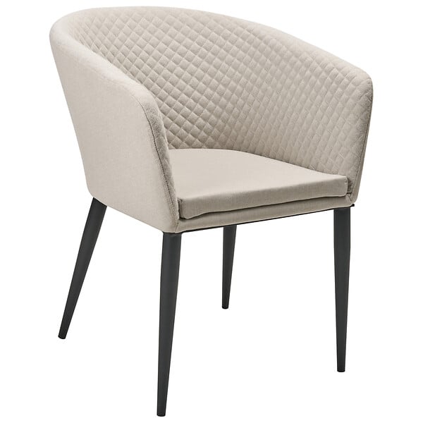 BELIANI - Lot de 2 chaises de jardin CURGOS Tissu Beige - large