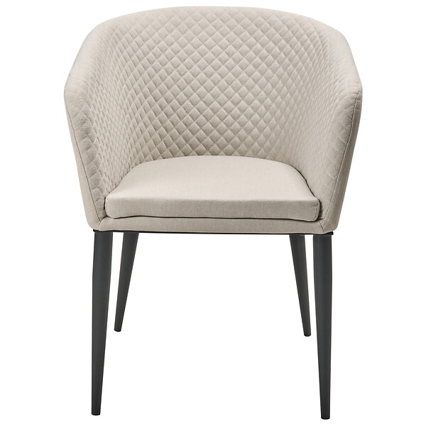 BELIANI - Lot de 2 chaises de jardin CURGOS Tissu Beige - large