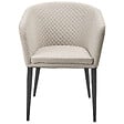 BELIANI - Lot de 2 chaises de jardin CURGOS Tissu Beige - vignette