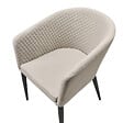 BELIANI - Lot de 2 chaises de jardin CURGOS Tissu Beige - vignette