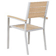 BELIANI - Lot de 4 chaises de jardin PRATO Beige - vignette