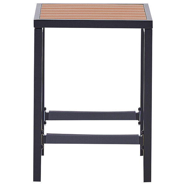 BELIANI - Chaise de jardin AVETRANA Métal Noir - large