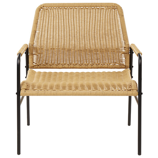 BELIANI - Lot de 2 chaises de jardin PRASIMO Naturel - large