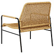BELIANI - Lot de 2 chaises de jardin PRASIMO Naturel - vignette