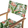 BELIANI - Lot de 2 chaises de jardin CINE Acacia Rose - vignette