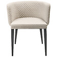 BELIANI - Lot de 2 chaises de jardin LIMASSON Tissu Beige - vignette