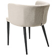 BELIANI - Lot de 2 chaises de jardin LIMASSON Tissu Beige - vignette