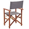 BELIANI - Lot de 2 chaises de jardin CINE Acacia Gris - vignette