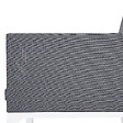 BELIANI - Lot de 4 chaises de jardin BACOLI Tissu Gris foncé - vignette