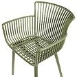 BELIANI - Lot de 4 chaises de jardin PESARO Vert - vignette