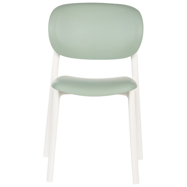 BELIANI - Lot de 4 chaises de jardin MUSANO Vert - large