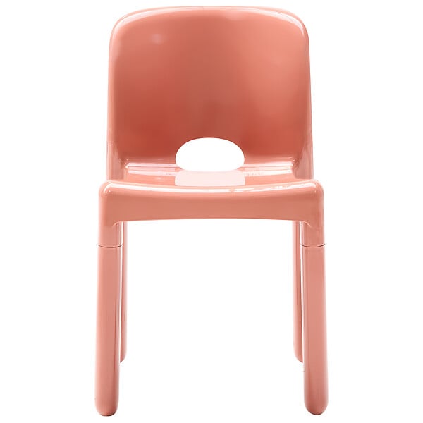 BELIANI - Lot de 4 chaises de jardin BETIM Corail - large