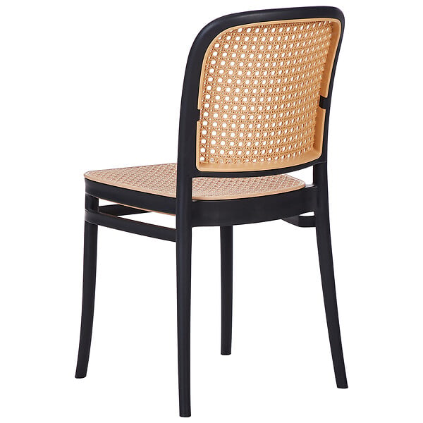 BELIANI - Lot de 4 chaises de jardin PLOSE Beige - large